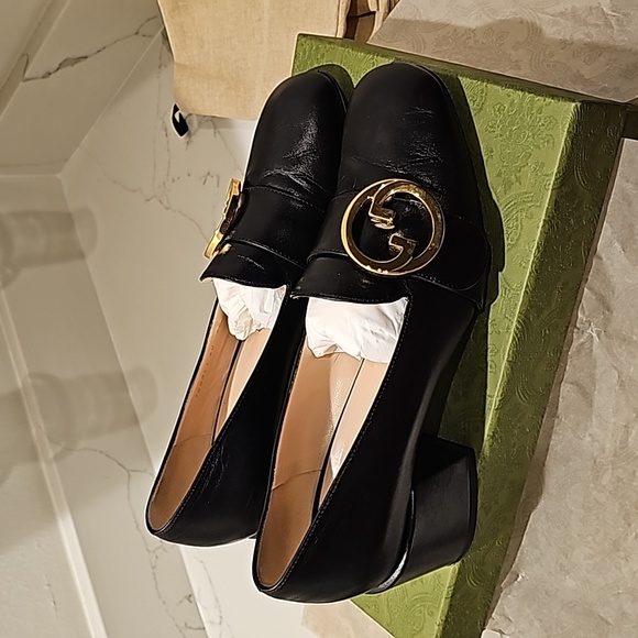⭐️EUC⭐️GUCCI Blondie Mid-Heel Pump (Sz 40) - Picture 7 of 14